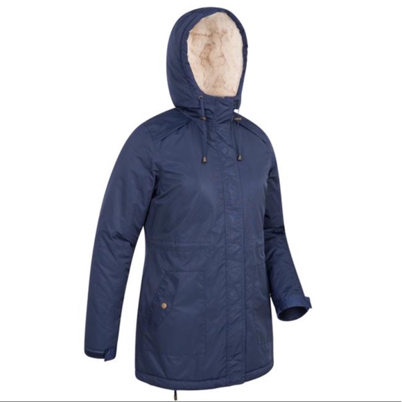 Moumtain Warehouse Jackets & Blazers - NWT. Navy Waterproof Women’s Jacket. Size 10 (M).